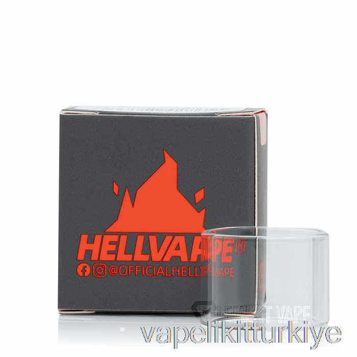 Vape Türkiye Hellvape ölü Tavşan Mtl Rta Yedek Cam 2ml Yedek Cam